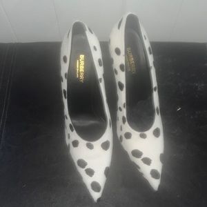 Burberry Dalmation Print Pumps Size 39(8.5 Women’s)